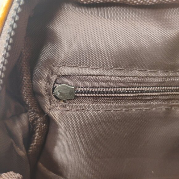 Weixier Men's Brown Leather Shoulder Travel Bag Crossbody Strap - Picture 3 of 9